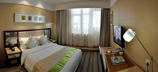Solar Valley Micro E International Hotel Dezhou Oda fotoğraf